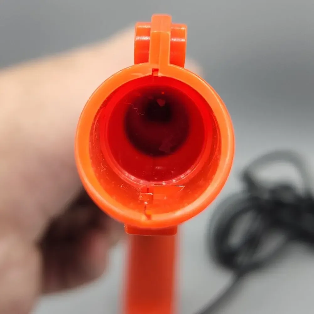 Nintendo NES Zapper Light Gun Controller NES-005 Fire Orange